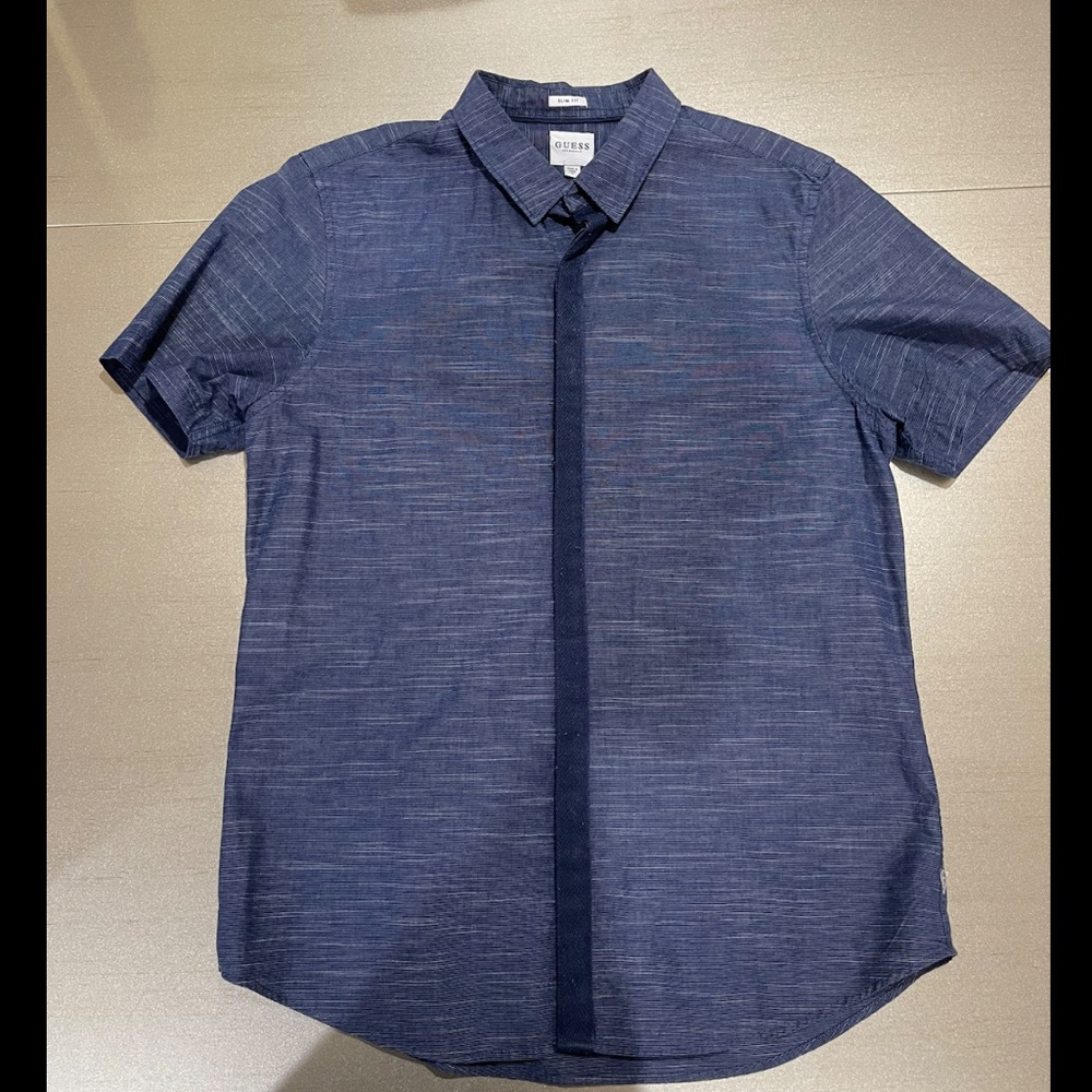Guess mens button down